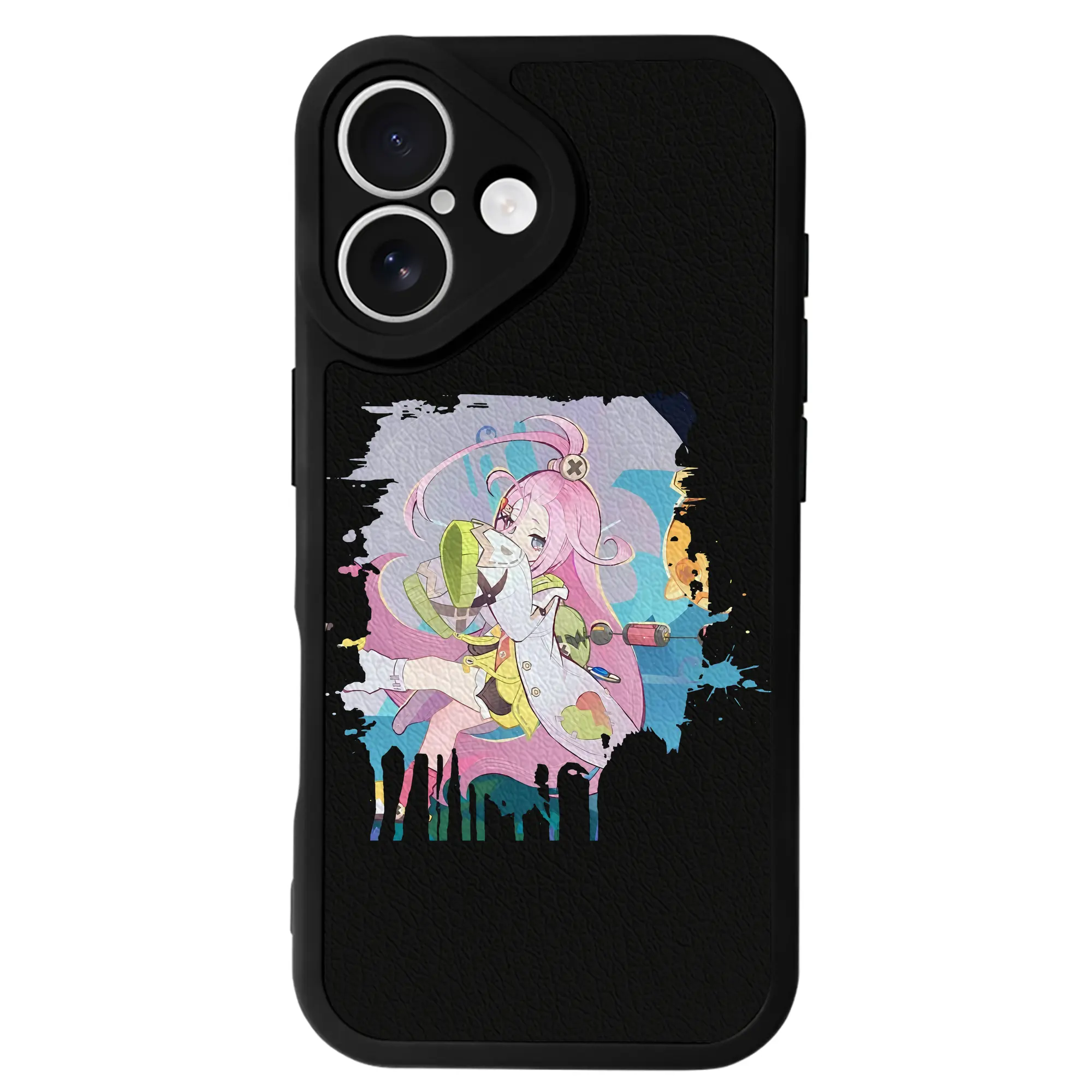 原 神 グッズ アイノ - IPhone 16シリーズ対応 ・ シリコンスマホケース ・ レザー調 ・ 高精度フィット ・ 耐衝撃 ・ ワイヤレス充電対応 ・ 精密カット